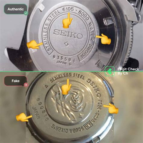 seiko watch original vs fake|seiko watch authenticity check.